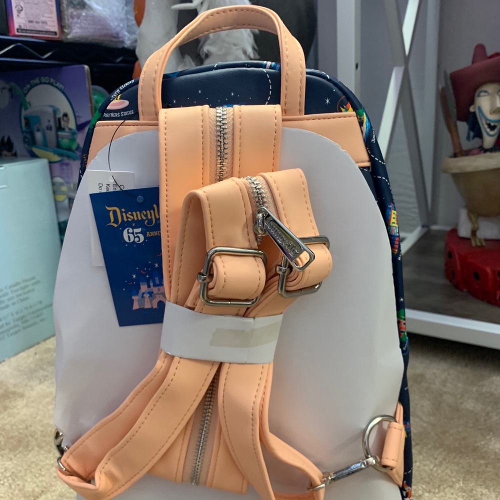 Loungefly Disneyland 65th Anniversary Map Backpack - Picture 6 of 10